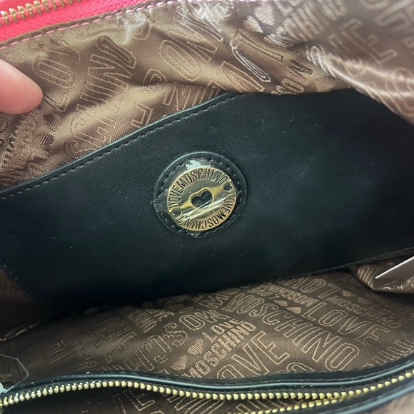 Moschino Pink Leather CrossBody Bag - Picture 8 of 9